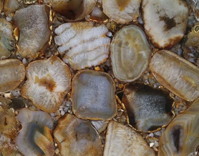 Brown-yellow-agate