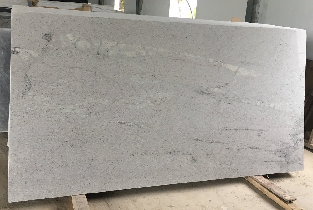 Imperial White Granite tile 18x18in - 45x45cm - 450x450mm polished