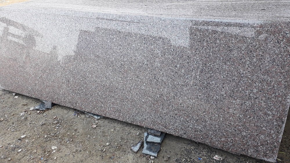 Rosy pink Granite tile 24x24in - 60x60cm - 600x600mm polished